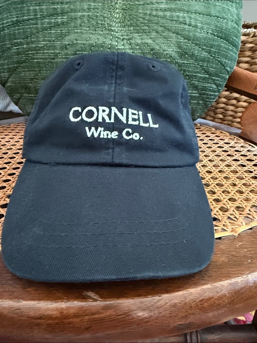 Adams Cornell Wine Co Malibu Canyon Black Heritage Baseball Cap